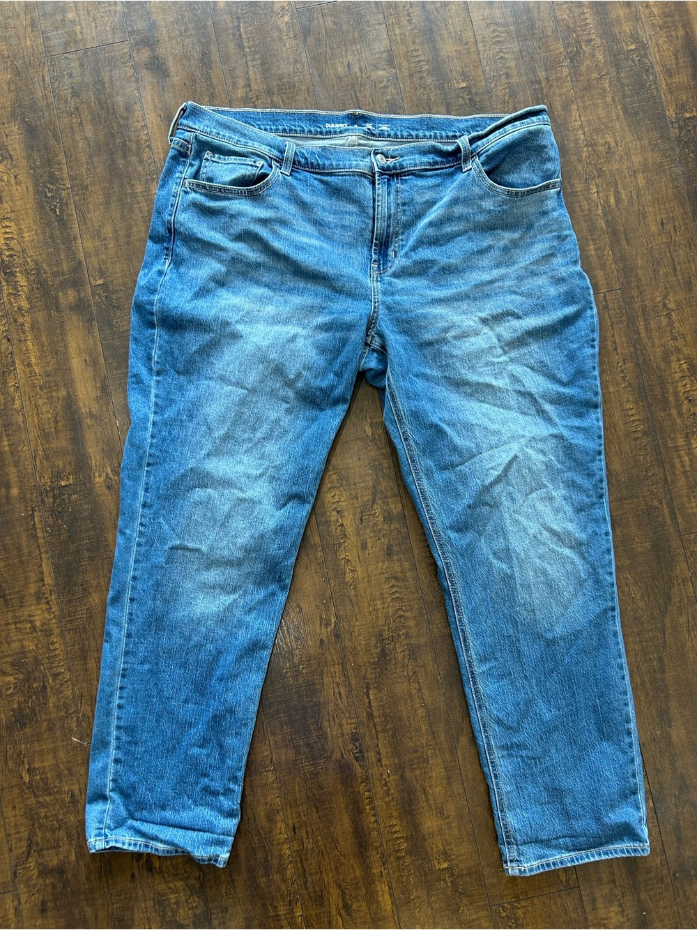 Women's Blue Denim Jeans - Classic Straight Fit